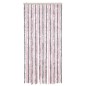 vidaXL Fliegenvorhang Silbergrau und Rosa 90x220 cm Chenille vidaXL Fliegenvorhang Silbergrau und Rosa 90x220 cm Chenille