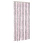 vidaXL Fliegenvorhang Silbergrau und Rosa 56x200 cm Chenille vidaXL Fliegenvorhang Silbergrau und Rosa 56x200 cm Chenille