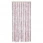 vidaXL Fliegenvorhang Silbergrau und Rosa 56x200 cm Chenille vidaXL Fliegenvorhang Silbergrau und Rosa 56x200 cm Chenille