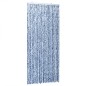 vidaXL Fliegenvorhang Blau und Weiß 100x230 cm Chenille vidaXL Fliegenvorhang Blau und Weiß 100x230 cm Chenille