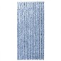 vidaXL Fliegenvorhang Blau und Weiß 100x230 cm Chenille vidaXL Fliegenvorhang Blau und Weiß 100x230 cm Chenille