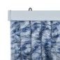 vidaXL Fliegenvorhang Blau und Weiß 100x230 cm Chenille vidaXL Fliegenvorhang Blau und Weiß 100x230 cm Chenille