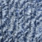vidaXL Fliegenvorhang Blau und Weiß 100x230 cm Chenille vidaXL Fliegenvorhang Blau und Weiß 100x230 cm Chenille