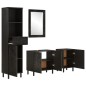 vidaXL 4-tlg. Badmöbel-Set Massivholz Mango vidaXL 4-tlg. Badmöbel-Set Massivholz Mango