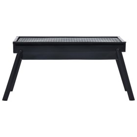 vidaXL Tragbarer Camping-Grill Stahl 60×22,5×33 cm
