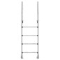 vidaXL Pool-Leiter 54x38x184,5 cm Edelstahl 304 vidaXL Pool-Leiter 54x38x184,5 cm Edelstahl 304