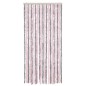 vidaXL Fliegenvorhang Silbergrau und Rosa 90x200 cm Chenille vidaXL Fliegenvorhang Silbergrau und Rosa 90x200 cm Chenille