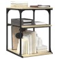 vidaXL Druckerständer 3 Ablagen Sonoma-Eiche 43x48x64 cm Holzwerkstoff vidaXL Druckerständer 3 Ablagen Sonoma-Eiche 43x48x64 cm Holzwerkstoff