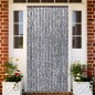 vidaXL Fliegenvorhang Braun und Beige 100x230 cm Chenille vidaXL Fliegenvorhang Braun und Beige 100x230 cm Chenille