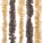 vidaXL Fliegenvorhang Dunkelbraun und Beige 90x200 cm Chenille vidaXL Fliegenvorhang Dunkelbraun und Beige 90x200 cm Chenille