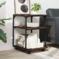 vidaXL Druckerständer 3 Ablagen Braun Eichen-Optik 43x48x64 cm vidaXL Druckerständer 3 Ablagen Braun Eichen-Optik 43x48x64 cm