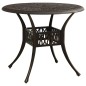 vidaXL 3-tlg. Bistro-Set Aluminiumguss Bronzen vidaXL 3-tlg. Bistro-Set Aluminiumguss Bronzen