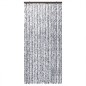 vidaXL Fliegenvorhang Braun und Beige 100x200 cm Chenille vidaXL Fliegenvorhang Braun und Beige 100x200 cm Chenille