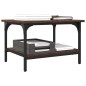 vidaXL Druckerständer 2 Ablagen Braun Eichen-Optik 50x40x38 cm vidaXL Druckerständer 2 Ablagen Braun Eichen-Optik 50x40x38 cm