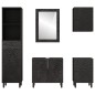 vidaXL 5-tlg. Badmöbel-Set Massivholz Mango vidaXL 5-tlg. Badmöbel-Set Massivholz Mango