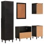 vidaXL 5-tlg. Badmöbel-Set Massivholz Mango vidaXL 5-tlg. Badmöbel-Set Massivholz Mango