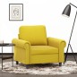 vidaXL Sessel Gelb 60 cm Samt