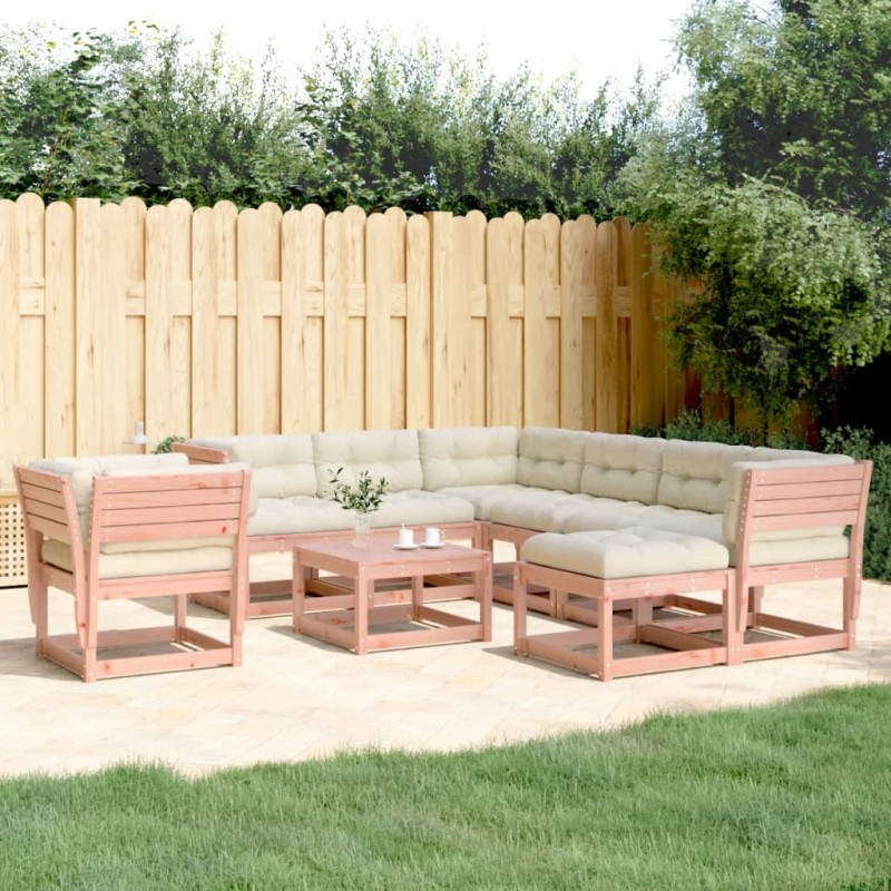 vidaXL 8-tlg. Garten-Lounge-Set mit Kissen Massivholz Douglasie vidaXL 8-tlg. Garten-Lounge-Set mit Kissen Massivholz Douglasie
