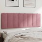 vidaXL Kopfteil-Kissen Rosa 140 cm Samt vidaXL Kopfteil-Kissen Rosa 140 cm Samt