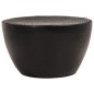 vidaXL Couchtisch Aluminium Gehämmert Ø 50x30 cm Schwarz vidaXL Couchtisch Aluminium Gehämmert Ø 50x30 cm Schwarz