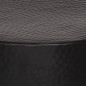 vidaXL Couchtisch Aluminium Gehämmert Ø 50x30 cm Schwarz vidaXL Couchtisch Aluminium Gehämmert Ø 50x30 cm Schwarz
