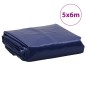 vidaXL Abdeckplane Blau 5x6 m 650 g/m² vidaXL Abdeckplane Blau 5x6 m 650 g/m²