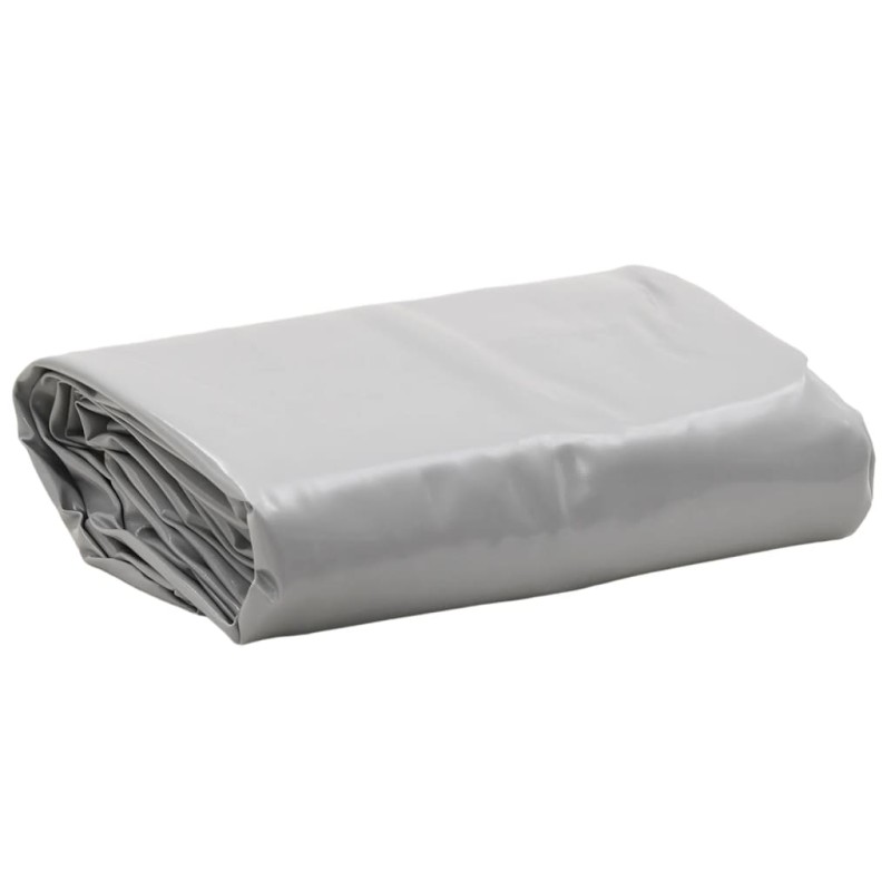 vidaXL Abdeckplane Grau 5x8 m 650 g/m² vidaXL Abdeckplane Grau 5x8 m 650 g/m²