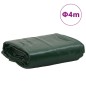 vidaXL Abdeckplane Grün Ø 4 m 650 g/m² vidaXL Abdeckplane Grün Ø 4 m 650 g/m²