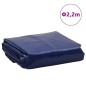 vidaXL Abdeckplane Blau Ø 2,2 m 650 g/m² vidaXL Abdeckplane Blau Ø 2,2 m 650 g/m²