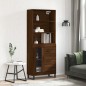 vidaXL Highboard Braun Eichen-Optik 69,5x34x180 cm Holzwerkstoff vidaXL Highboard Braun Eichen-Optik 69,5x34x180 cm Holzwerkstoff