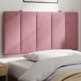 vidaXL Kopfteil-Kissen Rosa 100 cm Samt