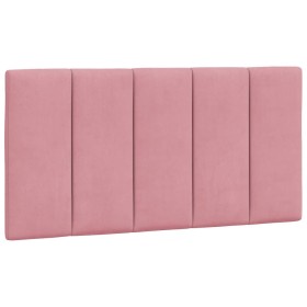 vidaXL Kopfteil-Kissen Rosa 100 cm Samt