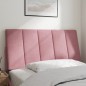 vidaXL Kopfteil-Kissen Rosa 100 cm Samt vidaXL Kopfteil-Kissen Rosa 100 cm Samt