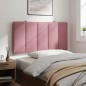 vidaXL Kopfteil-Kissen Rosa 100 cm Samt vidaXL Kopfteil-Kissen Rosa 100 cm Samt