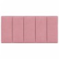 vidaXL Kopfteil-Kissen Rosa 100 cm Samt vidaXL Kopfteil-Kissen Rosa 100 cm Samt