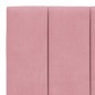 vidaXL Kopfteil-Kissen Rosa 100 cm Samt vidaXL Kopfteil-Kissen Rosa 100 cm Samt