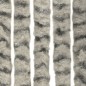 vidaXL Fliegenvorhang Hellgrau und Dunkelgrau 100x230 cm Chenille vidaXL Fliegenvorhang Hellgrau und Dunkelgrau 100x230 cm Chenille