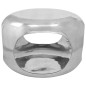 vidaXL Couchtisch Aluminium 50x50x30 cm Silbern vidaXL Couchtisch Aluminium 50x50x30 cm Silbern