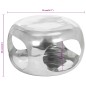 vidaXL Couchtisch Aluminium 50x50x30 cm Silbern vidaXL Couchtisch Aluminium 50x50x30 cm Silbern