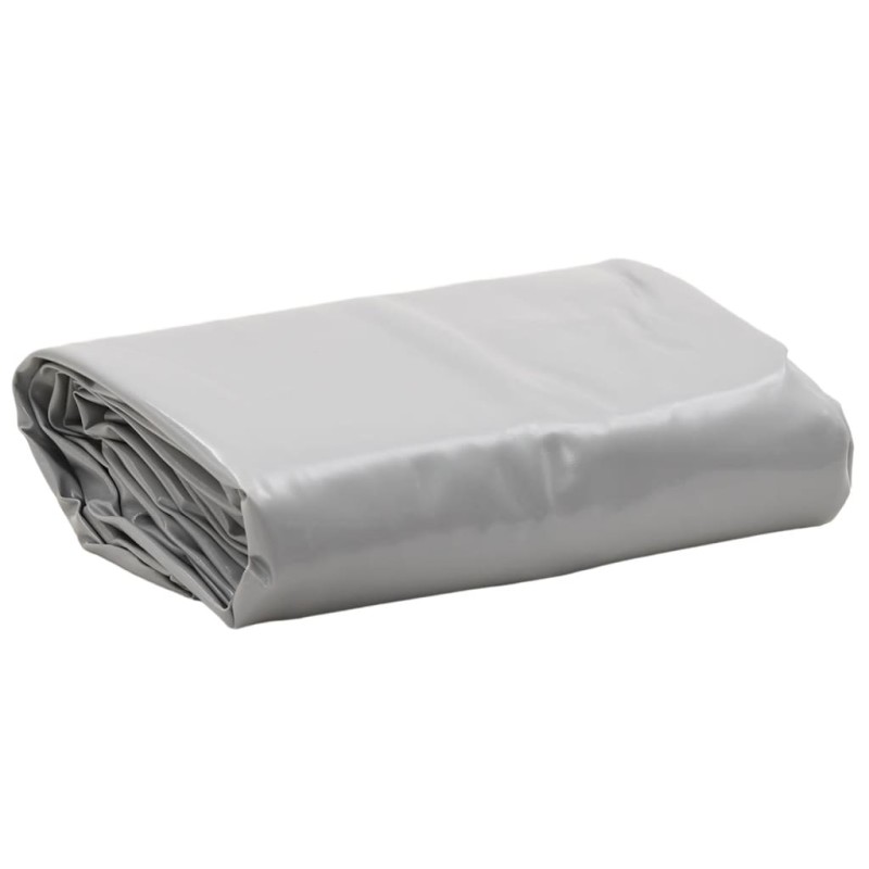 vidaXL Abdeckplane Grau Ø 4 m 600 /m² vidaXL Abdeckplane Grau Ø 4 m 600 /m²