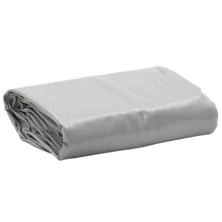 vidaXL Abdeckplane Grau Ø 4 m 600 /m²