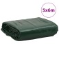 vidaXL Abdeckplane Grün 5x6 m 600 g/m² vidaXL Abdeckplane Grün 5x6 m 600 g/m²