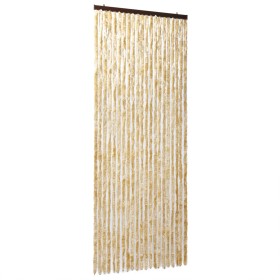 vidaXL Fliegenvorhang Beige 100x230 cm Chenille