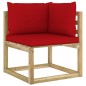 9-tlg. Garten-Lounge-Set mit Kissen Imprägniertes Kiefernholz 9-tlg. Garten-Lounge-Set mit Kissen Imprägniertes Kiefernholz