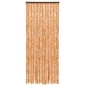 vidaXL Fliegenvorhang Ocker und Weiß 56x200 cm Chenille vidaXL Fliegenvorhang Ocker und Weiß 56x200 cm Chenille