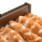 vidaXL Fliegenvorhang Ocker und Weiß 90x200 cm Chenille vidaXL Fliegenvorhang Ocker und Weiß 90x200 cm Chenille
