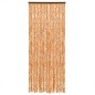 vidaXL Fliegenvorhang Ocker und Weiß 100x230 cm Chenille vidaXL Fliegenvorhang Ocker und Weiß 100x230 cm Chenille