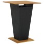 9-tlg. Gartenbar-Set mit Kissen Poly Rattan Schwarz 9-tlg. Gartenbar-Set mit Kissen Poly Rattan Schwarz