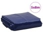 vidaXL Abdeckplane Blau 5x8 m 600 g/m² vidaXL Abdeckplane Blau 5x8 m 600 g/m²