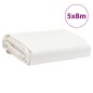 vidaXL Abdeckplane Weiß 5x8 m 600 g/m² vidaXL Abdeckplane Weiß 5x8 m 600 g/m²